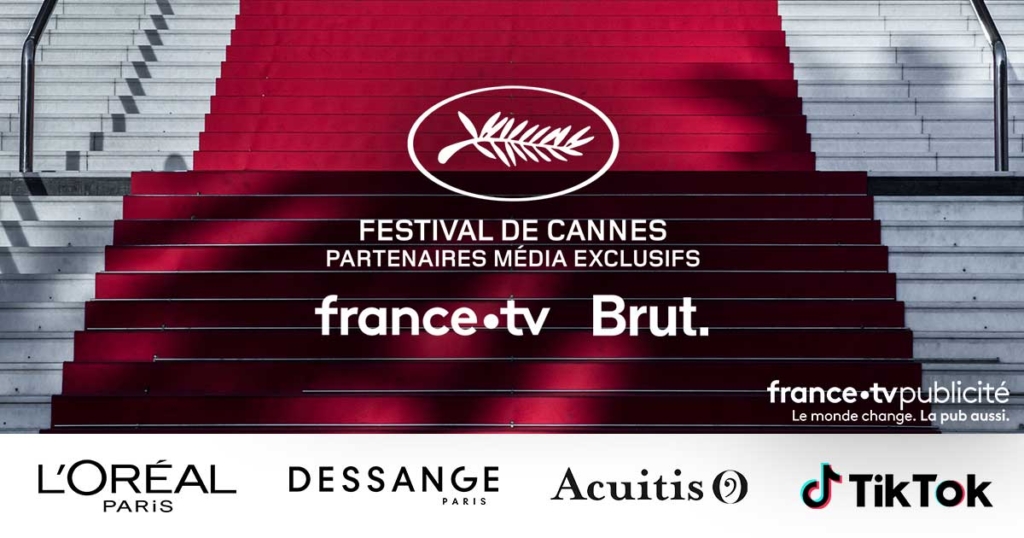 FranceTV Publicité reveals its four sponsors for the Festival de Cannes